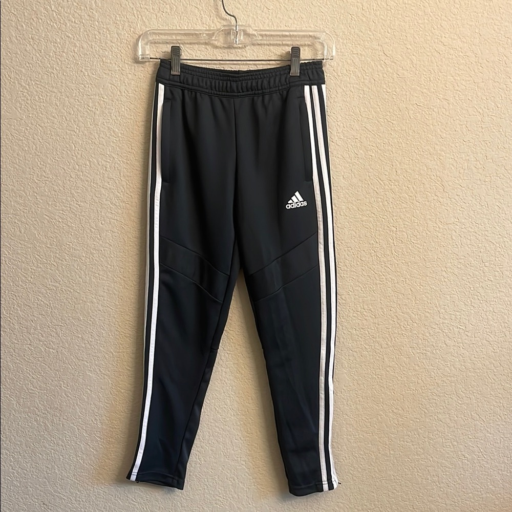 Adidas Kids Charcoal Grey Track Pants